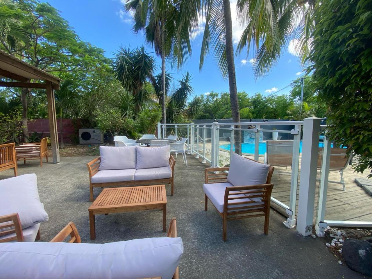 Le Vacoa Bed & Breakfast La Saline Le Bains Bagian luar foto